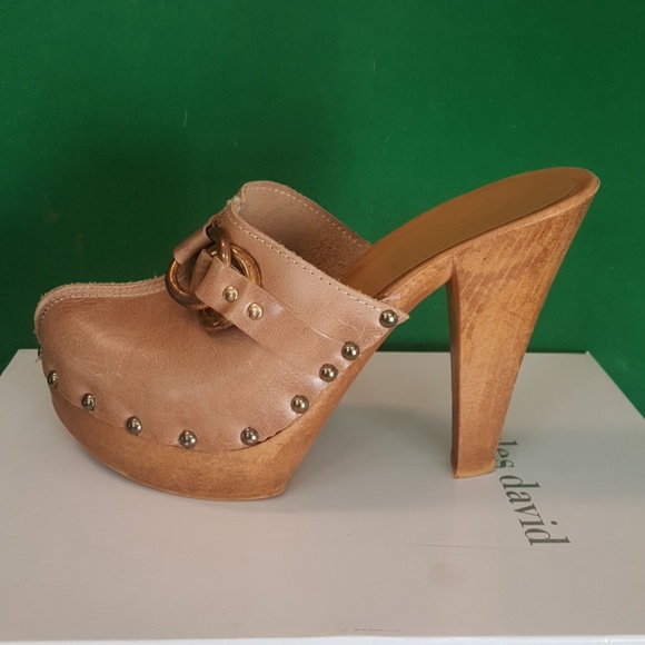 Charles David Shoes - Charles David Clog Mules Size 7